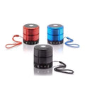 Mini Caixa de Som Bluetooth Portátil com Rádio FM, USB, MP3, P2 e SD