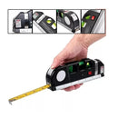 Nível a Laser com Trena 3 em 1 Level Pro 3 – Ferramenta Profissional