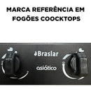 O Fogão de Mesa Portátil Braslar 4 Bocas Bivolt