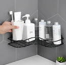 Kit 2 Prateleiras Organizadoras com Adesivo – Banheiro, Cozinha e Lavanderia