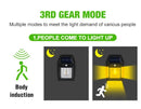 Luminária Solar de Parede com Sensor de Presença 18W