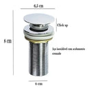 Válvula Click Up Inteligente 1/4” em Aço Inox para Lavatório – Praticidade e Durabilidade