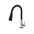 Torneira de Cozinha Flexível Preta 360° – Aço Inoxidável