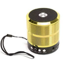 Mini Caixa de Som Bluetooth Portátil com Rádio FM, USB, MP3, P2 e SD