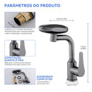 Luxury Line With 4 Jets Bathroom Faucet Countertop Basin With Mixer