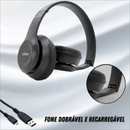 Fone de Ouvido Sem Fio Bluetooth – Som de Alta Qualidade para Celular
