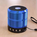 Mini Caixa de Som Bluetooth Portátil com Rádio FM, USB, MP3, P2 e SD