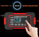 Carregador Inteligente de Bateria Automotiva 12V com Display Digital e Função de Reparo