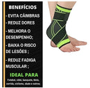 Tornozeleira/Joelheira Ortopédica Ajustável Esportiva – Proteção e Estabilidade | Neverdie Store