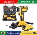 Parafusadeira/Furadeira 36V/48V com Gancho e 2 Baterias