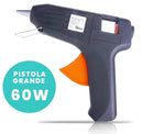 Pistola de Cola Quente Bivolt 60W com Botão Liga/Desliga – Neverdie Store