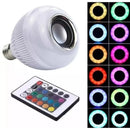 Lâmpada LED com Caixa de Som Bluetooth 12W + Controle Remoto