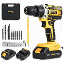 Furadeira/Parafusadeira de Impacto SparkBr AMG-PR01 21V – Kit com 26 Acessórios