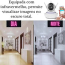 Câmera IP WiFi Wireless 3 Antenas HD – Giro 355° com ONVIF e P2P