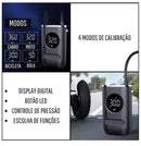 Compressor Calibrador De Ar Digital Portátil Recarregável