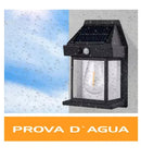 Luminária Solar de Parede com Sensor de Presença 18W