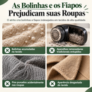 Removedor de fiapos por sucção magnética compartimentada