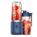 Liquidificador Portátil USB 6 Lâminas – Mini Mixer para Sucos, Vitaminas e Shakes
