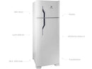 Geladeira Electrolux Duplex 260L Cycle Defrost Branca DC35A – 220V