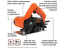 Serra Mármore 4½” Black+Decker BES41200 – 1200W 14.000 RPM