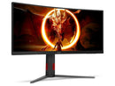 Monitor 34" com HDMI e DisplayPort
