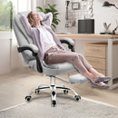 Cadeira de Escritório Executiva Python Fly Presidential Desk Chair – Ergonômica com Apoio Lombar e Ajuste de Altura