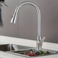 Torneira de Cozinha Inox com Ducha Extensível – Instalação de 1 Furo