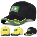 Boné Unissex Bordado Bandeira do Brasil – Ajustável e Confortável