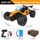 Carrinho de Controle Remoto ZWN 4x4 Off-Road 1:12 / 1:16 – 20KM/H com LED