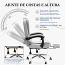 Cadeira de Escritório Executiva Python Fly Presidential Desk Chair – Ergonômica com Apoio Lombar e Ajuste de Altura