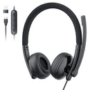 Headset com Fio USB EMEET Wired Headset com Microfone – Cancelamento de Ruído ENC para Escritório