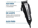 Máquina de Cortar Cabelo Mondial Classic Pro – 110V | Potência e Precisão Profissional