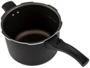 Panela de Pressão Tramontina Vancouver 4,5L Antiaderente Preta e Prata