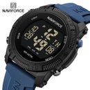 NRelógio Masculino Digital LCD Esportivo 50M à Prova d’Água Silicone –aviforce