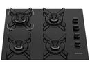Cooktop 4 Bocas a Gás Itatiaia Essential Preto – GLP Bivolt | Praticidade e Estilo na Sua Cozinha