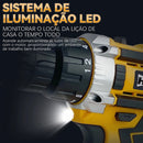 Kit de Ferramentas Elétricas 26V com 47 Peças – Completo com Maleta | Potência e Versatilidade