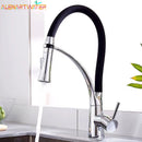 Torneira Gourmet de Cozinha com Ducha Extensível – Misturador Água Quente e Fria