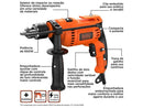 Furadeira de Impacto 650W Black+Decker BED713650 – Potência e Desempenho