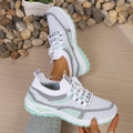 Tênis Feminino Casual Bicolor 2026 – Conforto e Estilo para o Dia a Dia