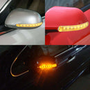 Luz de Seta LED 2PCS – 8 SMD Âmbar para Retrovisor Automotivo