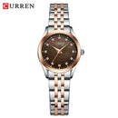 Relógio Feminino CURREN 9111 Luxo – Elegante e Ultra Fino
