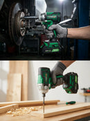 Chave de Impacto Elétrica Sem Fio 21V 450Nm com Motor Brushless, 2 Baterias e Maleta