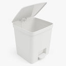 Lixeira Plástica 14 Litros com Pedal e Aro – BPA Free