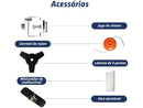 Roçadeira Vulcan Lateral Profissional Gasolina 2T 52cc 2,5HP