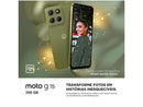 O Smartphone Motorola Moto G15 256GB Grafite