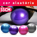 Bola de Pilates Fitness 55/65cm – Equilíbrio, Força e Bem-estar