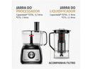 Multiprocessador de Alimentos Mondial Preto – 110V