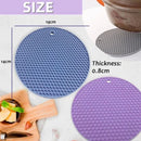 Kit 4 Protetores de Panela em Silicone 17cm – Base Antiderrapante e Resistente ao Calor