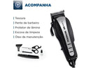 Máquina de Cortar Cabelo Mondial Classic Pro – 110V | Potência e Precisão Profissional