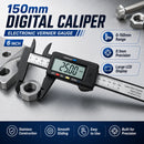 Paquímetro Digital 150mm (6") – Medição Eletrônica de Alta Precisão 0,1mm